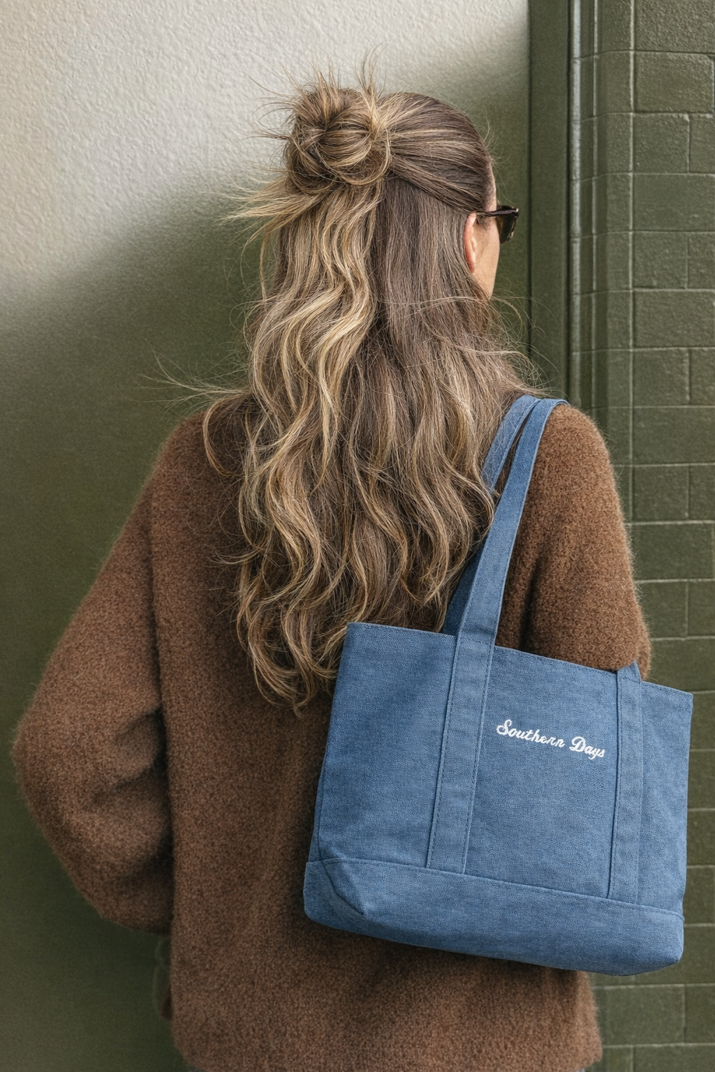 Denim Daydream Tote Bag