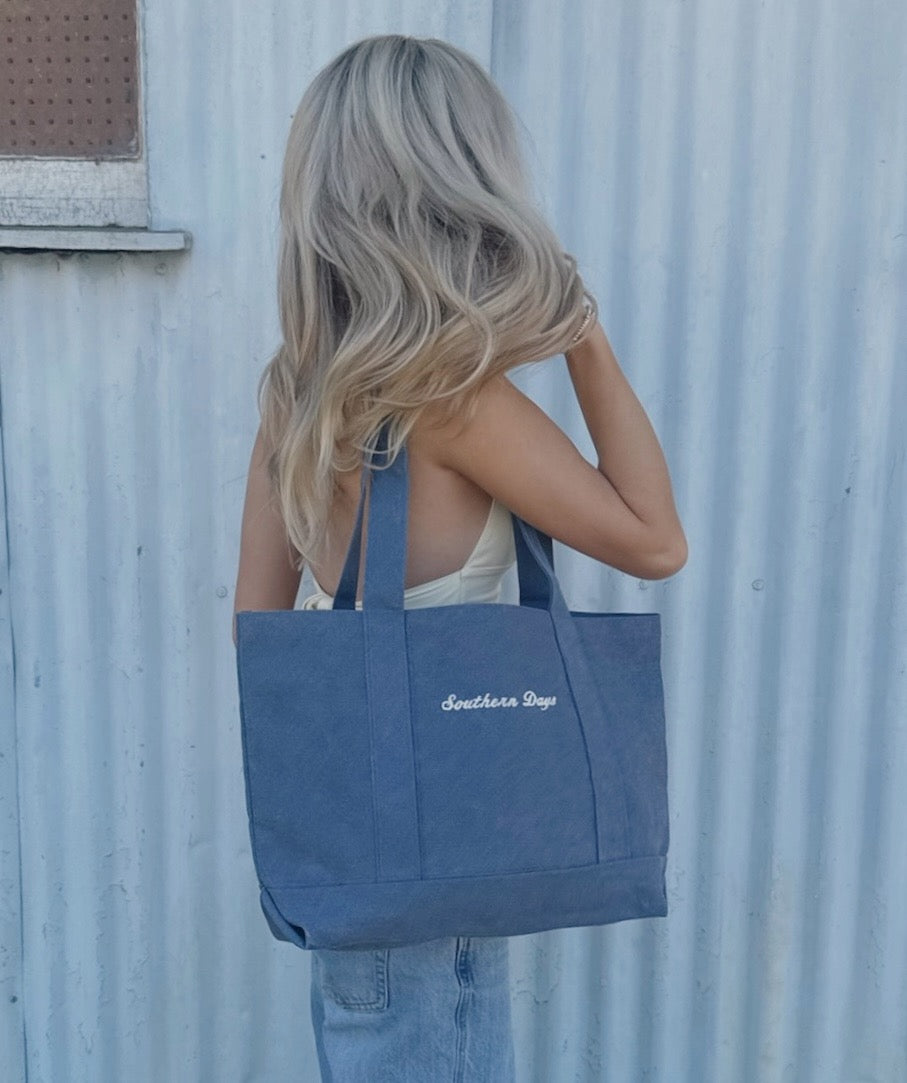 Denim Daydream Tote Bag