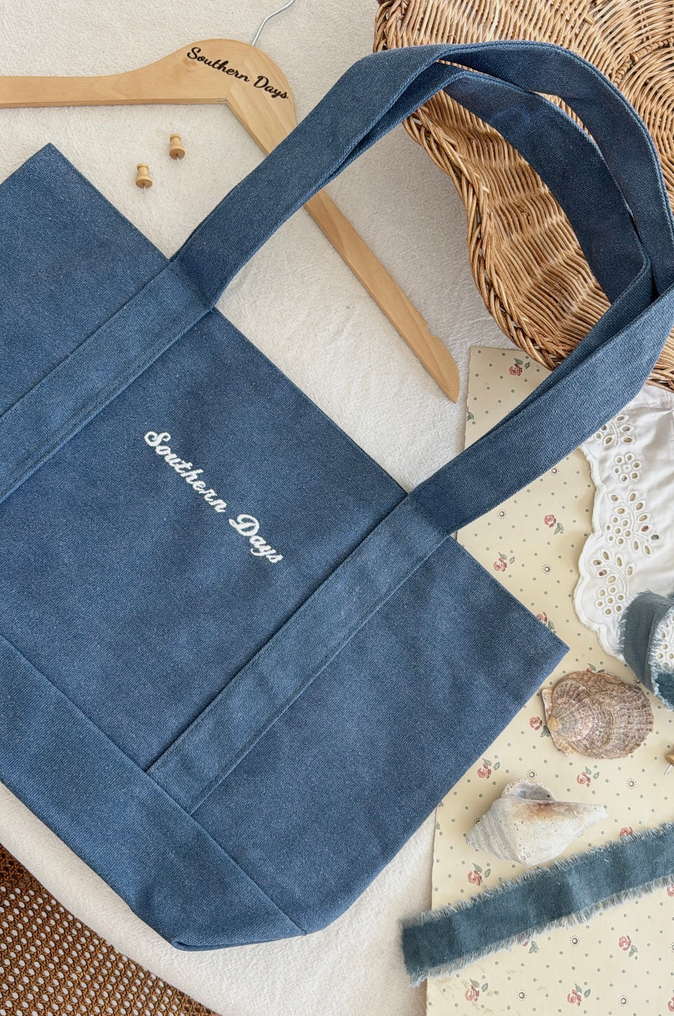 Denim Daydream Tote Bag