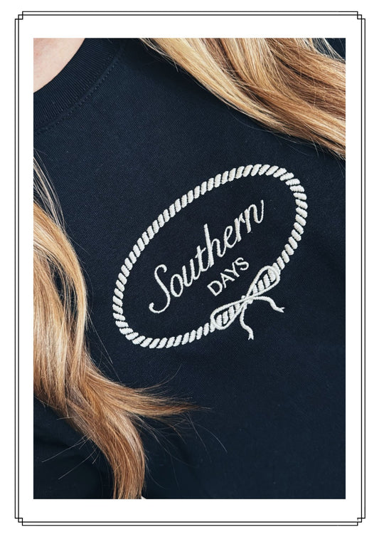 Southern Days Feminine Laso Crew neck